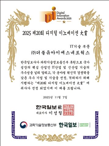 2025 디지털 이노베이션 대상 대표 이미지